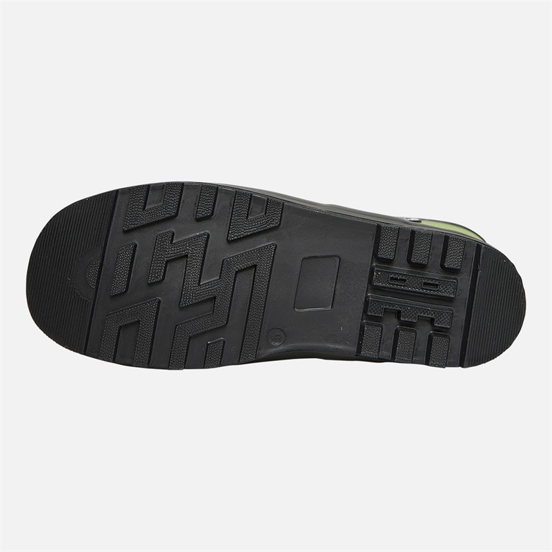 Hype Junior Olvine Drips Wellies Black/Green - Image 3