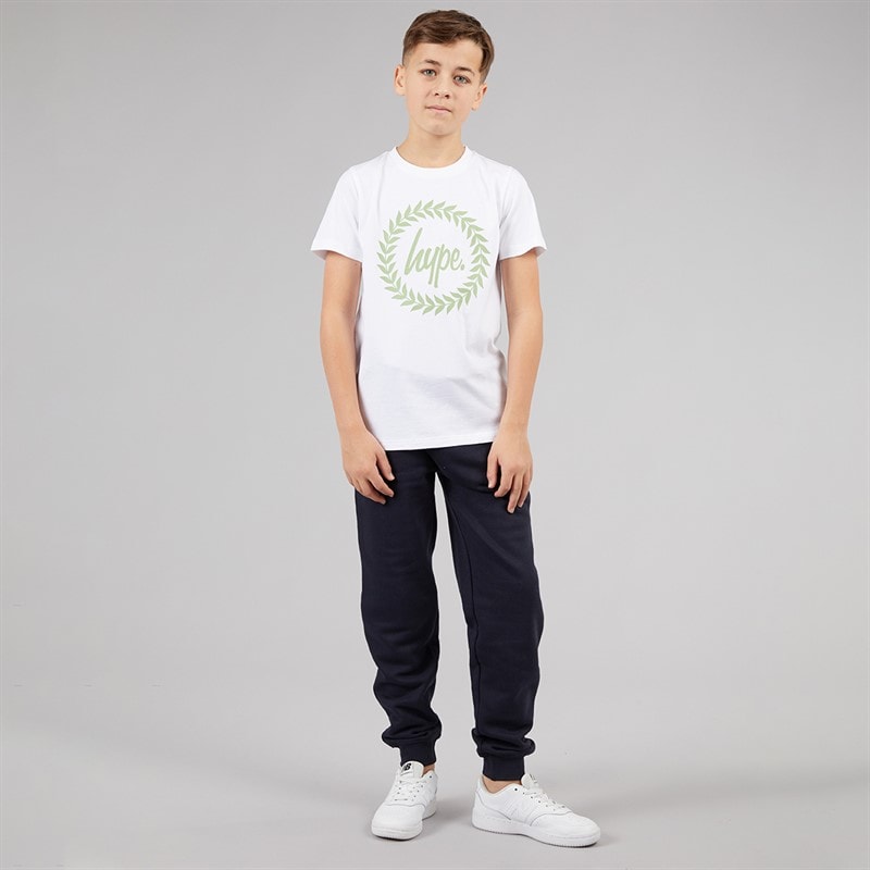 Hype Boys Reeda Three Pack T-Shirts White/AOP Sub Print/Ombre Sage White, Aop Sub Print, Ombre Sage - Image 2
