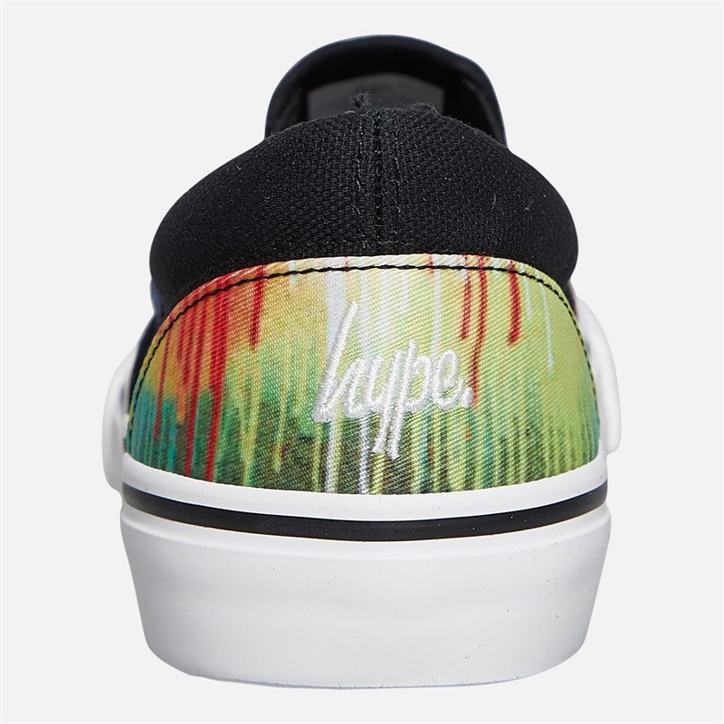 Hype Boys Paxema Slip-On Trainers Black Multi - Image 3