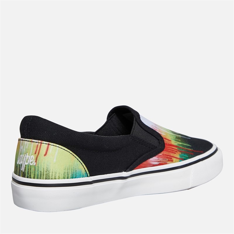 Hype Boys Paxema Slip-On Trainers Black Multi - Image 5