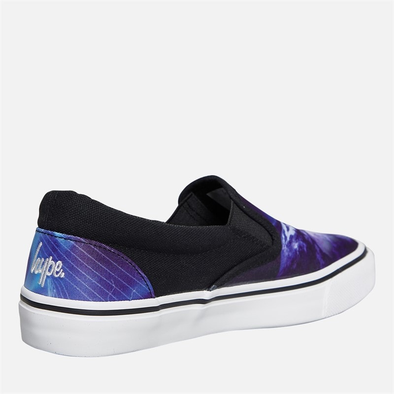 Hype Kids Tuscal Trainers Black Multi - Image 5