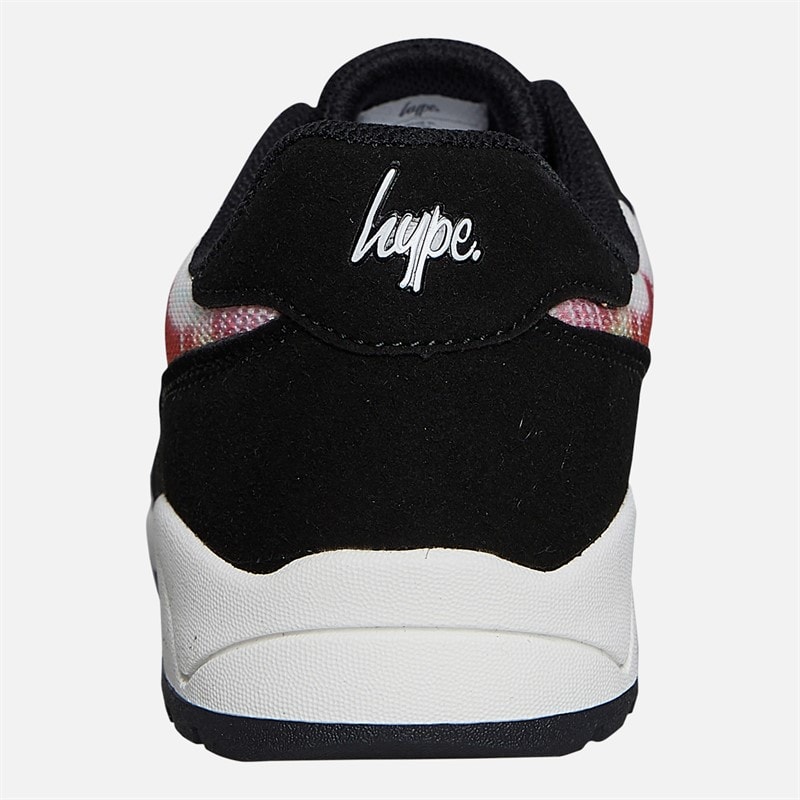 Hype Junior Boys Reasso Trainers Black Multi - Image 3