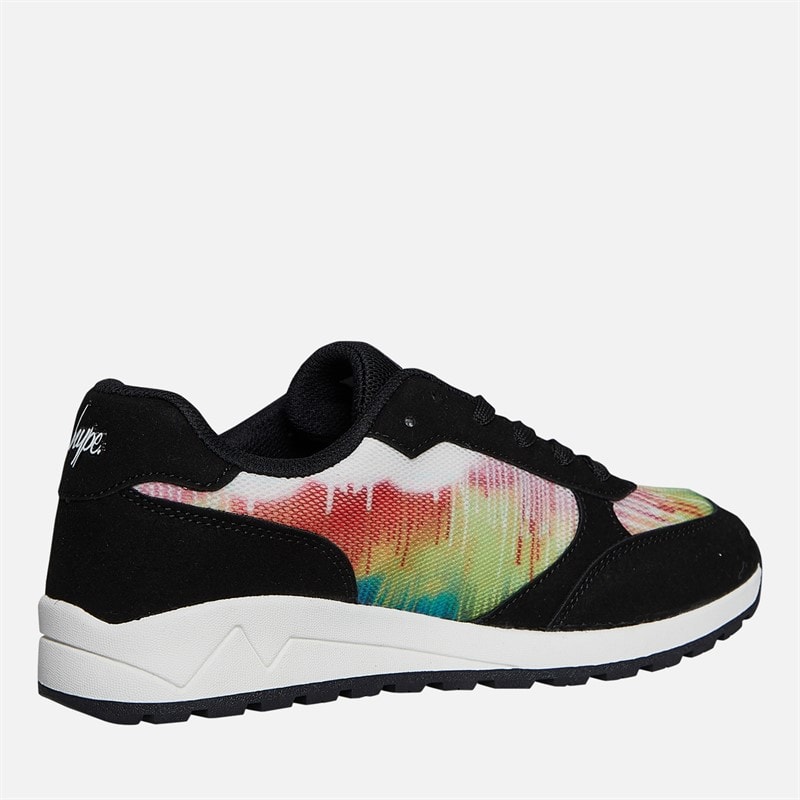 Hype Junior Boys Reasso Trainers Black Multi - Image 5