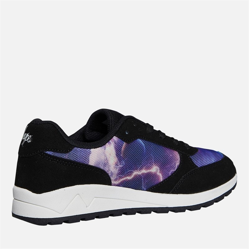 Hype Junior Gristal Trainers Black Multi - Image 5