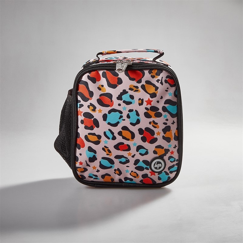 Hype Girls Star Leopard Lunch Bag Multi - Image 2