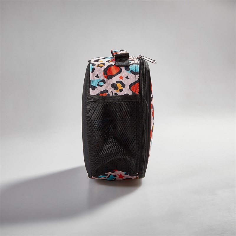Hype Girls Star Leopard Lunch Bag Multi - Image 4
