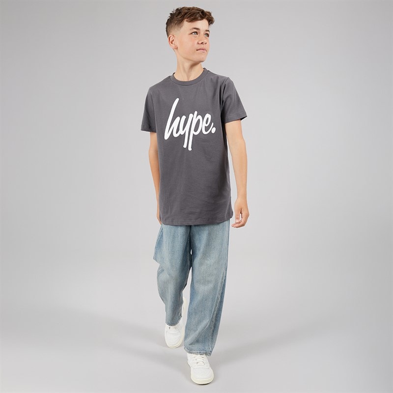 Hype Boys Conall Three Pack T-Shirts Ombre Blue/Sublimation Print/Charcoal - Image 4