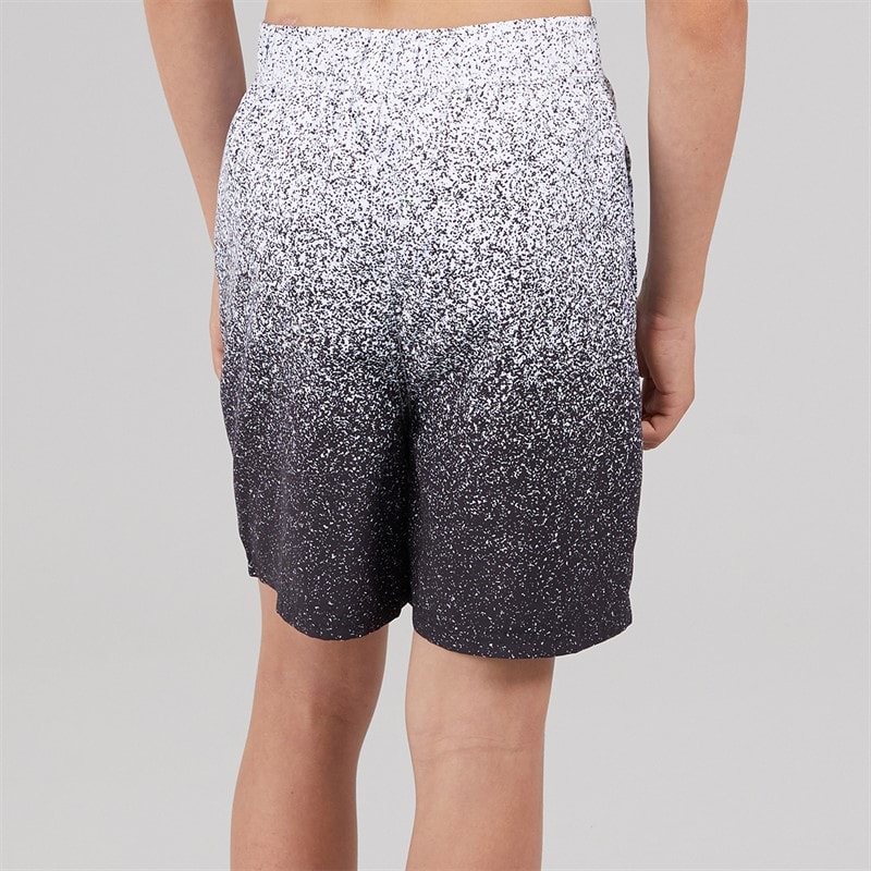 Hype Boys Speckle Swim Shorts White/Black - Image 2