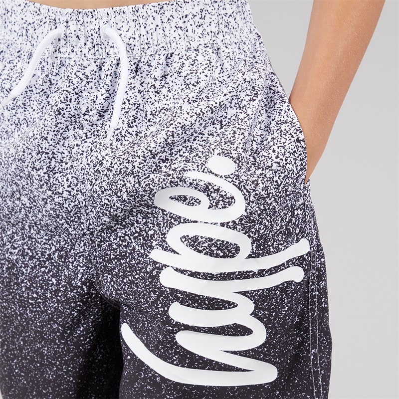 Hype Boys Speckle Swim Shorts White/Black - Image 3