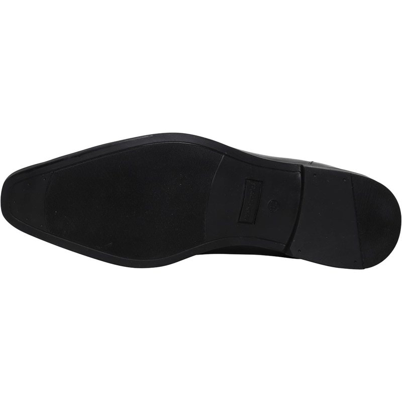 Hush Puppies Mens Ezra Plain Toe Shoes Black - Image 2