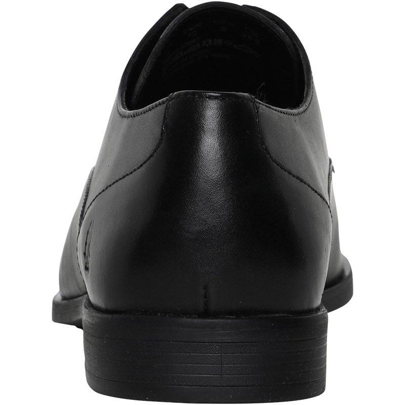Hush Puppies Mens Ezra Plain Toe Shoes Black - Image 3
