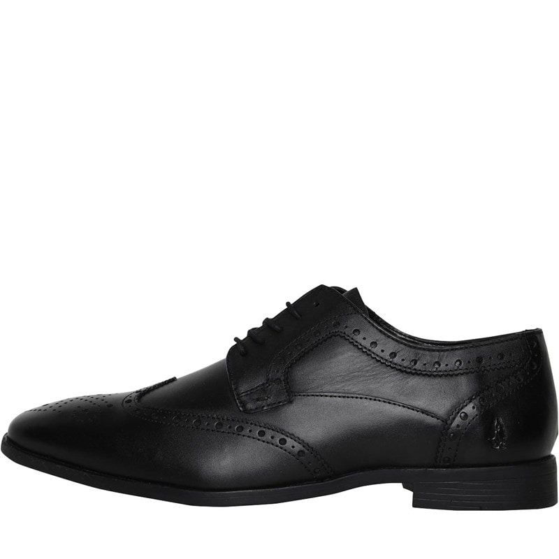 Hush Puppies Mens Elliot Brogue Shoes Black