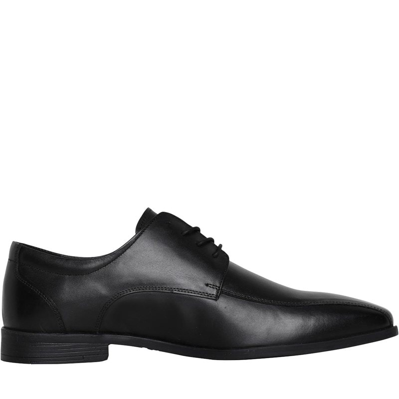 Hush Puppies Mens Evan Lace-Up Tram Shoes Black - Image 5