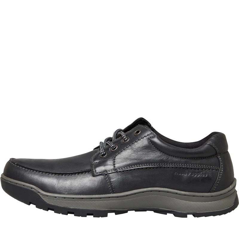 Hush Puppies Mens Tucker Shoes Black