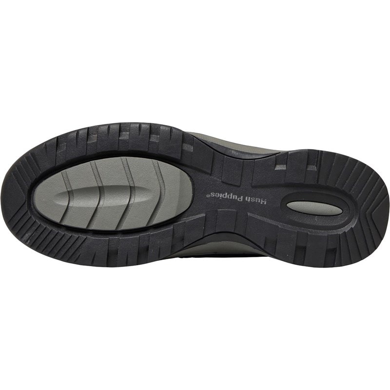 Hush Puppies Mens Tucker Shoes Black - Image 2