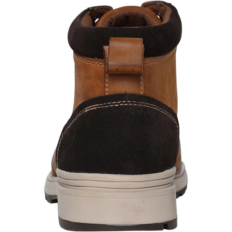 Hush Puppies Mens Dean Boots Tan - Image 3