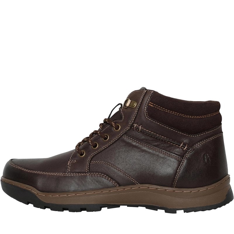 Hush Puppies Mens Grover Boots Brown - Image 1