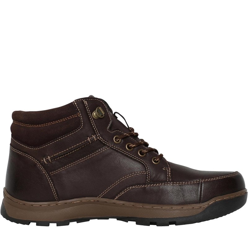 Hush Puppies Mens Grover Boots Brown - Image 5