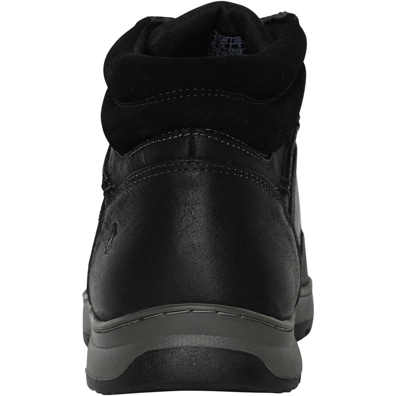 Hush Puppies Mens Grover Boots Black - Image 3