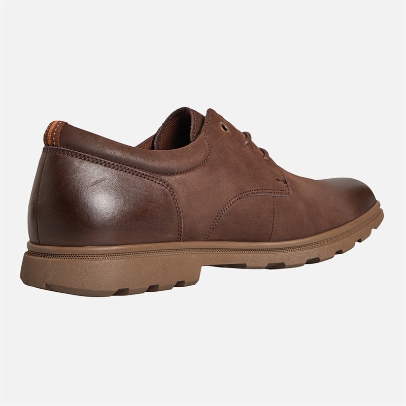 Hush Puppies Mens Trevor Lace Shoes Brown - Image 5