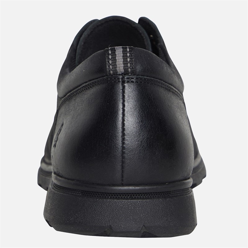 Hush Puppies Mens Trevor Lace Shoes Black - Image 3