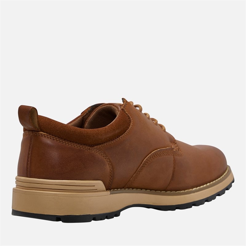 Hush Puppies Mens Dylan Derby Shoes Tan - Image 5