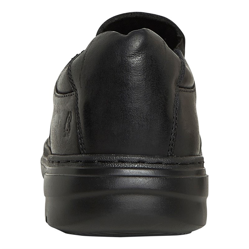Hush Puppies Mens Trent Shoes Black - Image 3