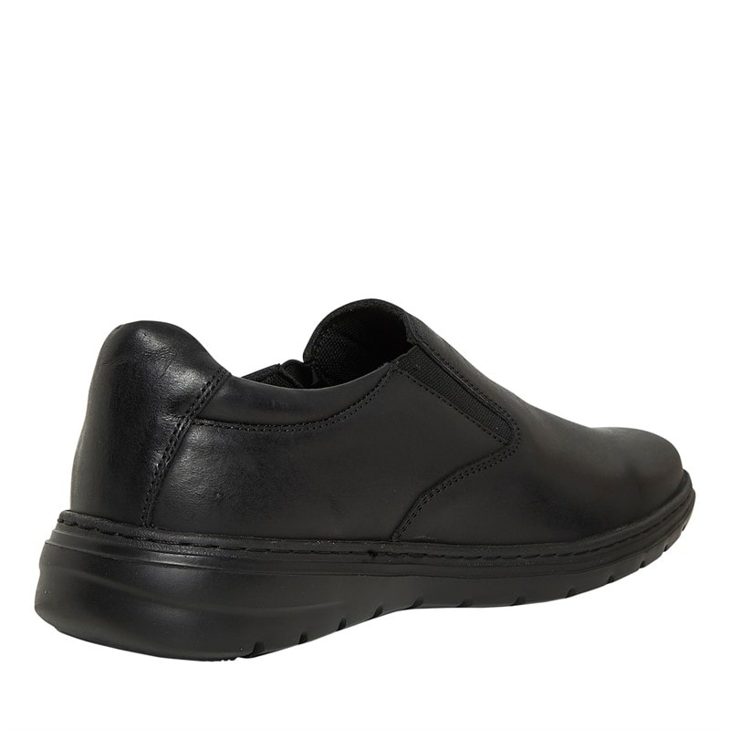 Hush Puppies Mens Trent Shoes Black - Image 5