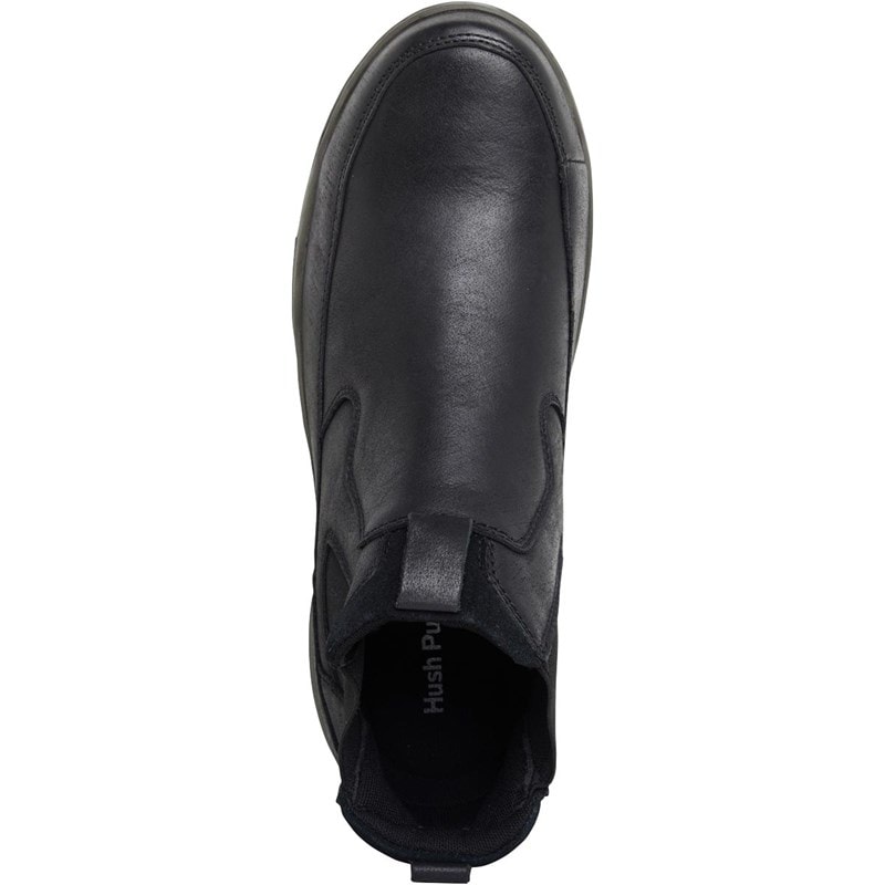 Hush Puppies Mens Gavin Chelsea Boots Black - Image 4