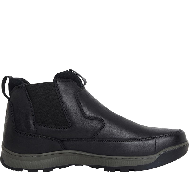 Hush Puppies Mens Gavin Chelsea Boots Black - Image 5