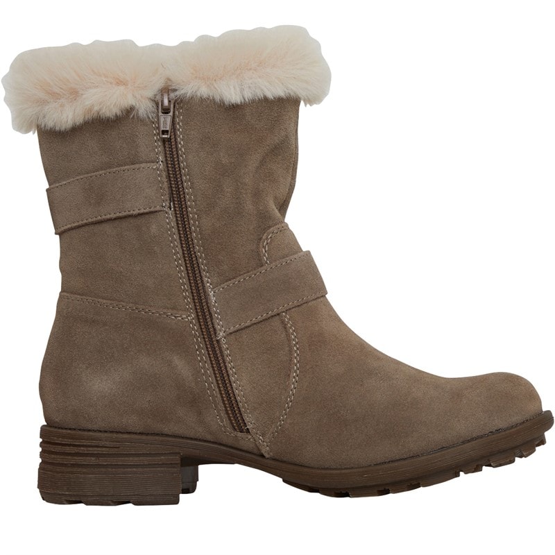 Hush Puppies Womens Tracie Boots Grey - Image 4