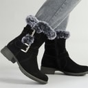 Hush Puppies Womens Tracie Boots Black