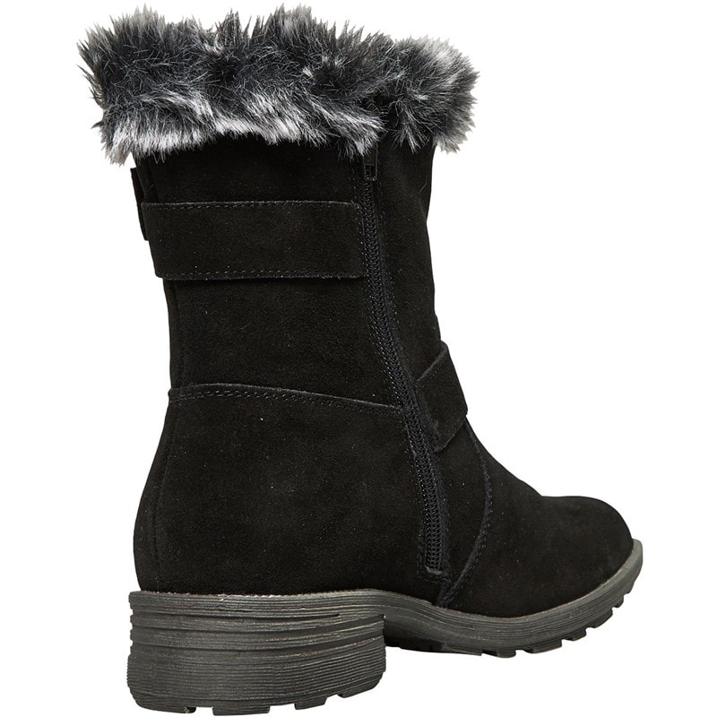 Hush Puppies Womens Tracie Boots Black - Image 5