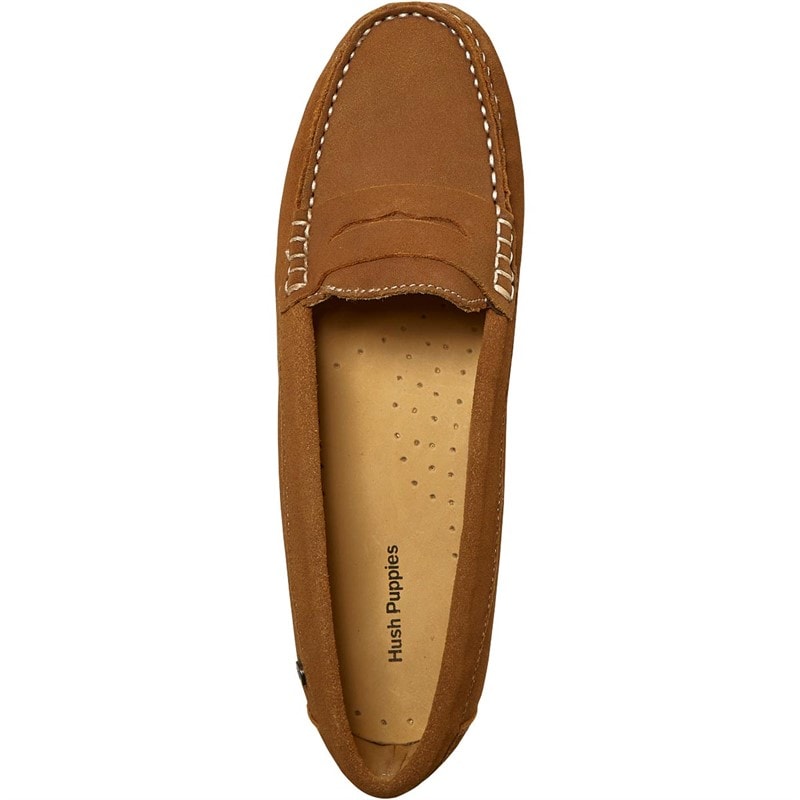 Hush Puppies Womens Margot Loafers Tan - Image 4