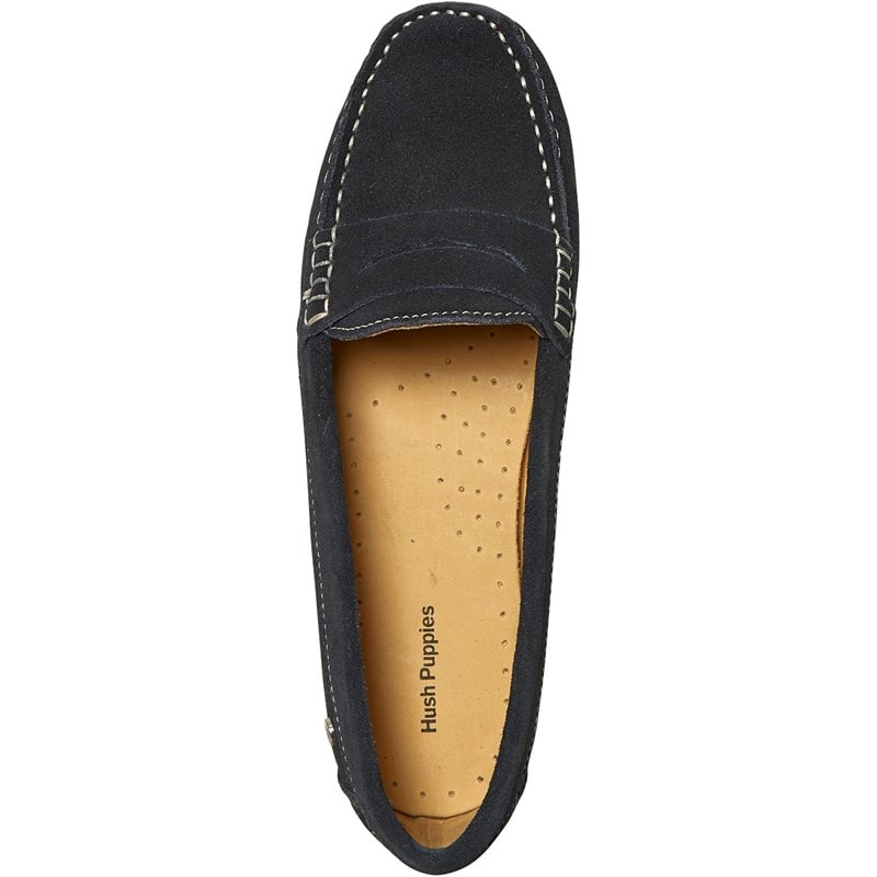 Hush Puppies Womens Margot Loafers Navy - Image 4