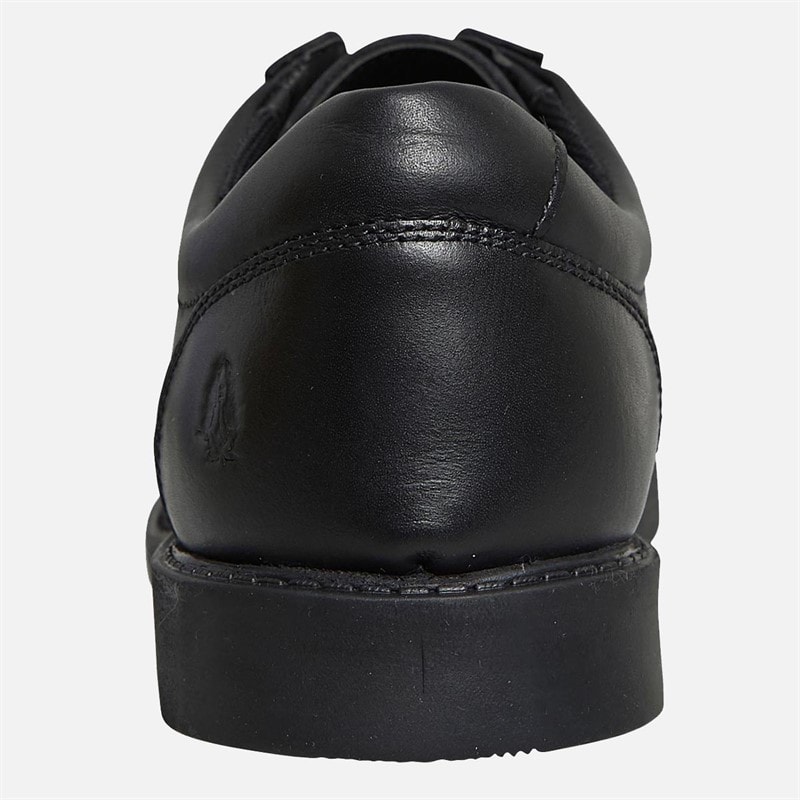 Hush Puppies Junior Boys Matteo Lace Up School Shoes Black - Image 3