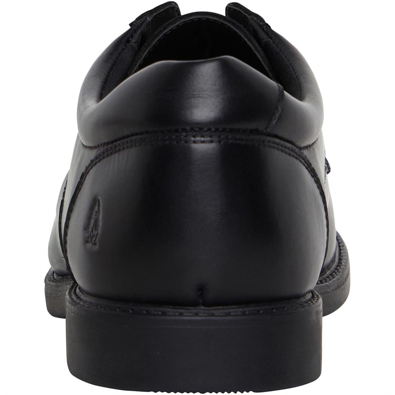 Hush Puppies Mens Matteo Plain Toe Shoes Black - Image 4