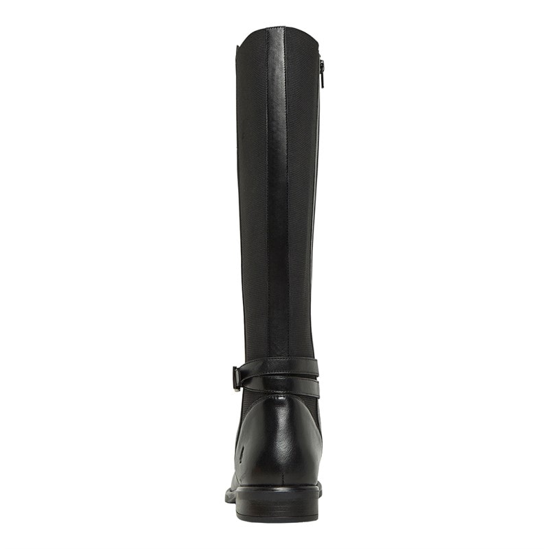 Hush Puppies Womens Victoria Knee Length Boots Black - Image 3