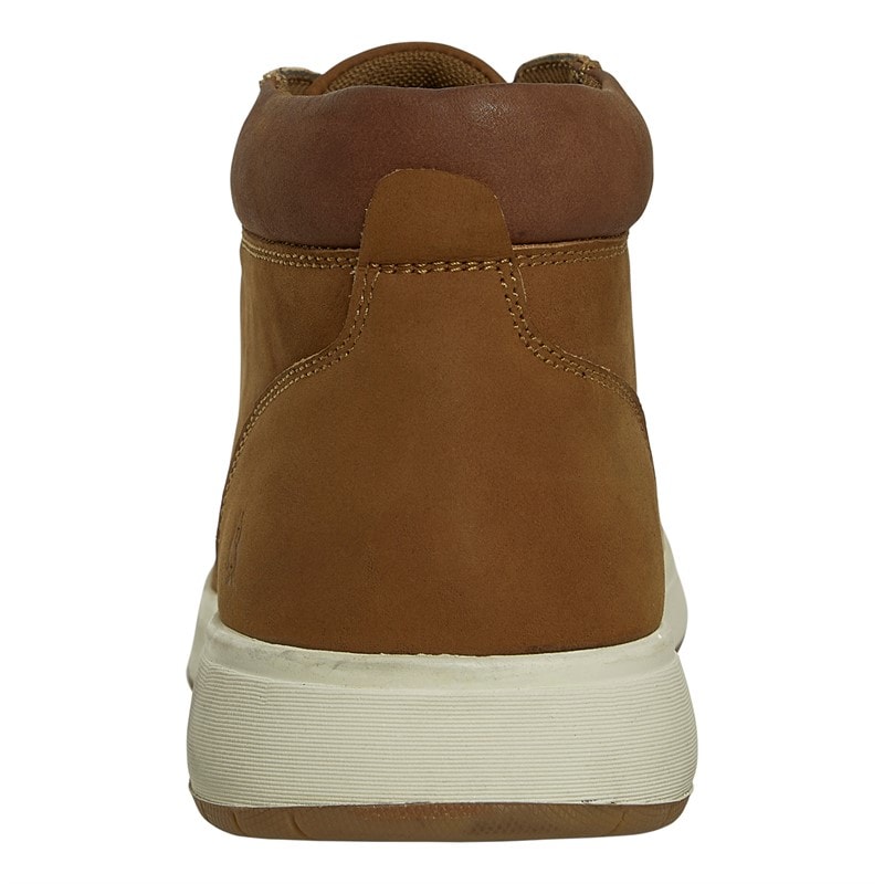 Hush Puppies Mens Bronko Chukka Boots Tan Nubuck/Brown - Image 3
