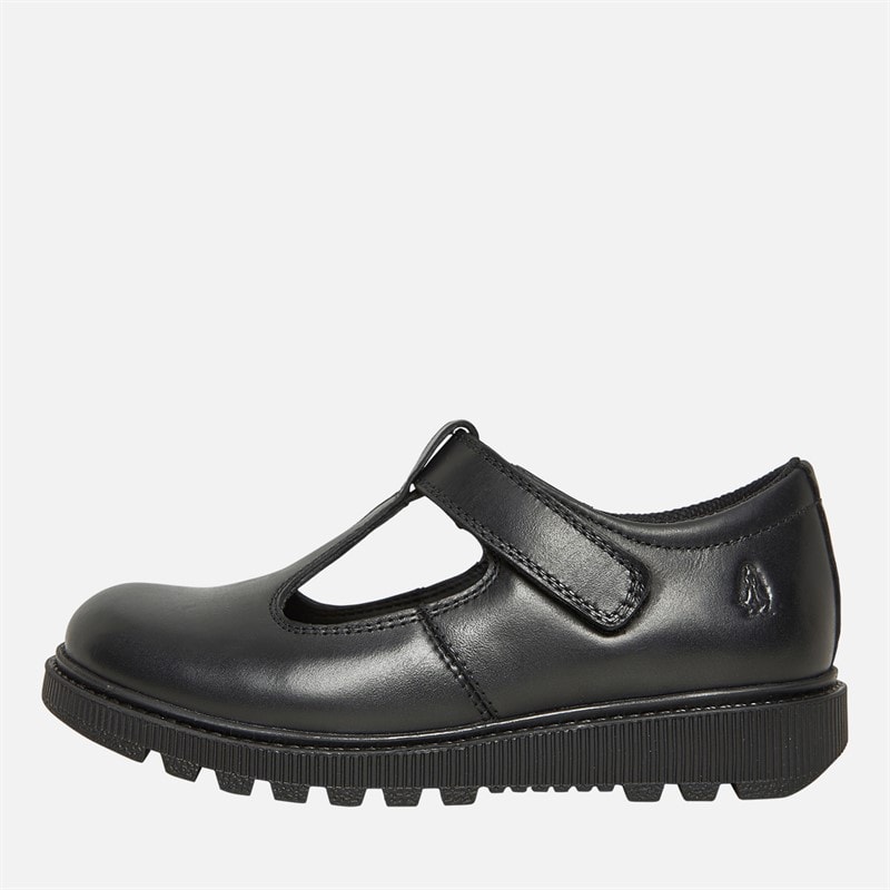 Hush Puppies Junior Girls Gracie 2 T-Bar Shoes Black - Image 2