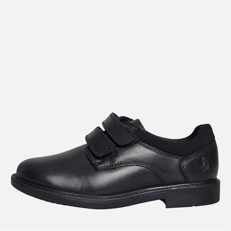 Hush Puppies Boys Matteo Twin Strap Shoes Black