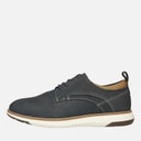 Hush Puppies Mens New Derby Lace Shoes Navy Nubuck