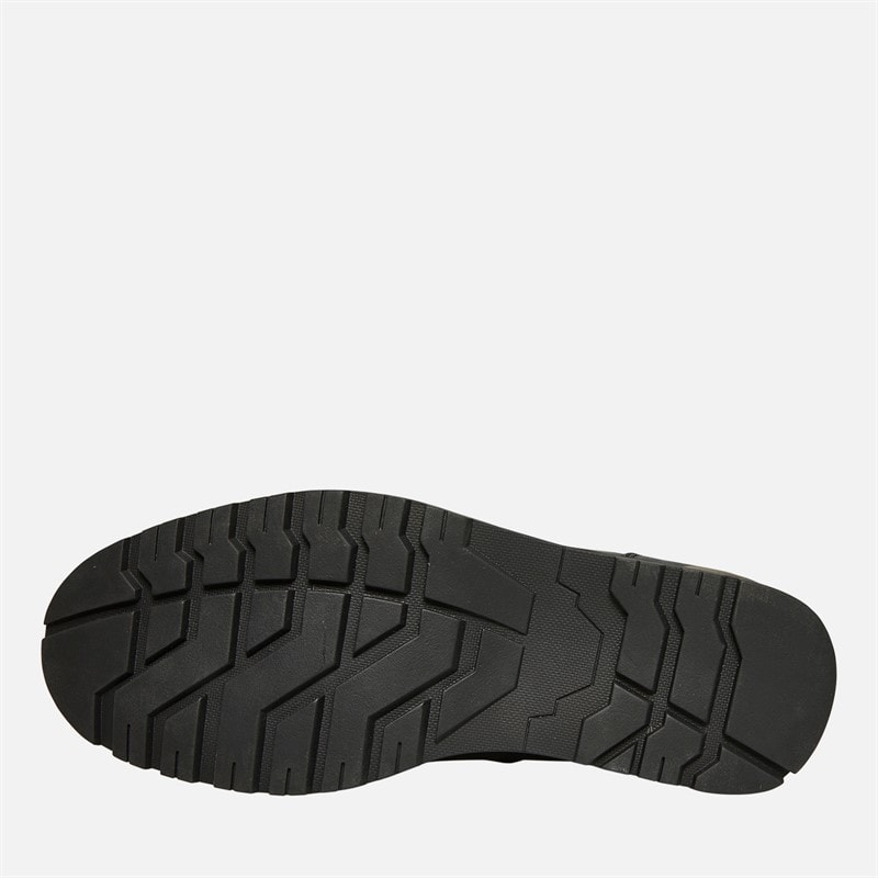 Hush Puppies Mens Dylan Derby Shoes Black/Grey - Image 2