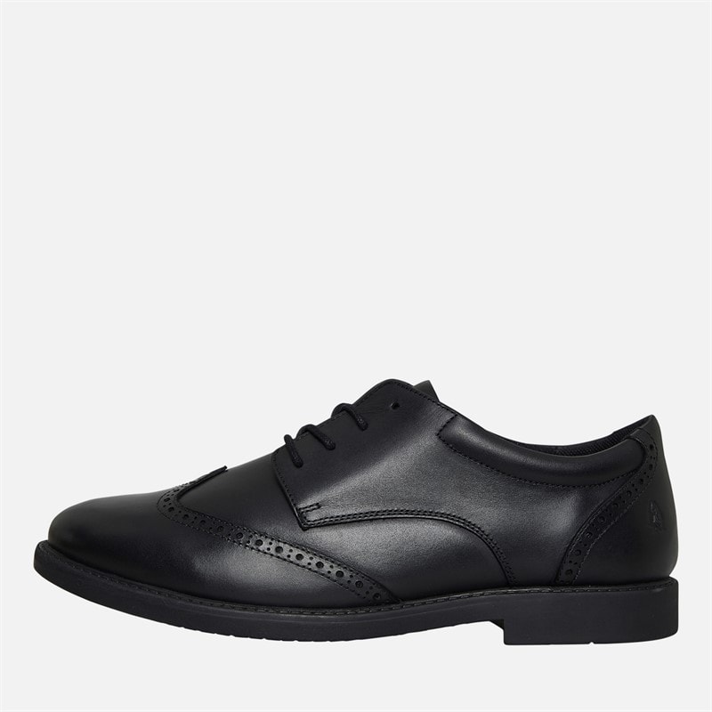 Hush Puppies Mens Matteo Brogue Shoes Black