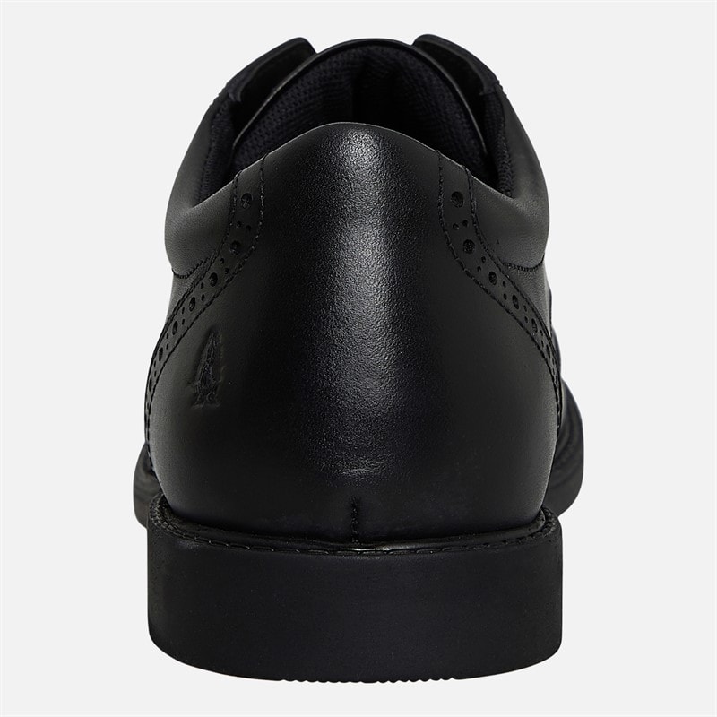 Hush Puppies Mens Matteo Brogue Shoes Black - Image 3