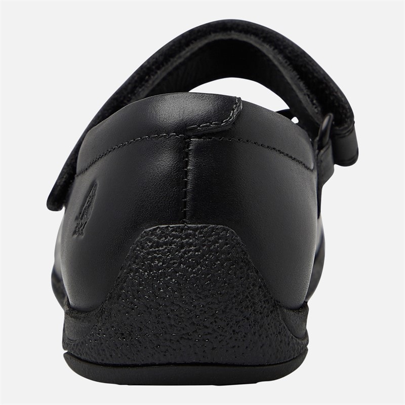 Hush Puppies Junior Girls Starmaker Bow Mary Jane Shoes Black - Image 3