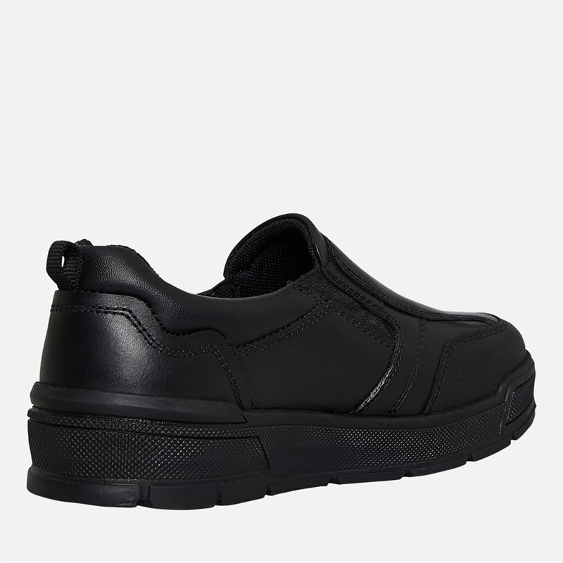 Hush Puppies Junior Brazil Slip On Shoes Black - Image 5