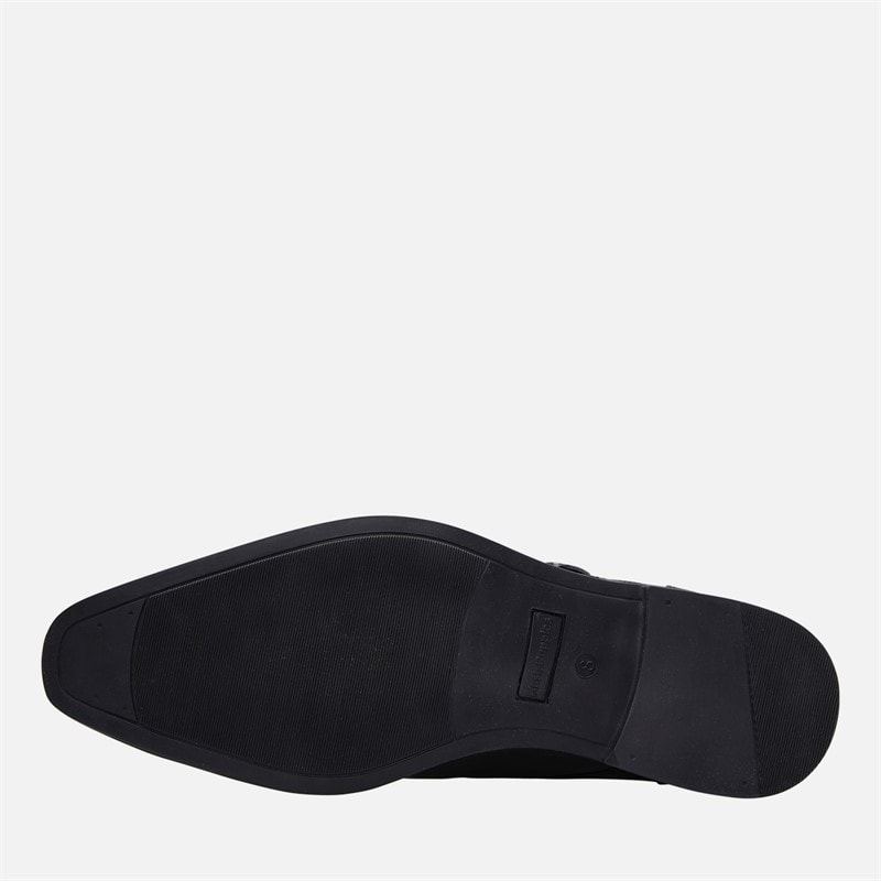 Hush Puppies Mens Ezra Double Monk Shoes Black - Image 2