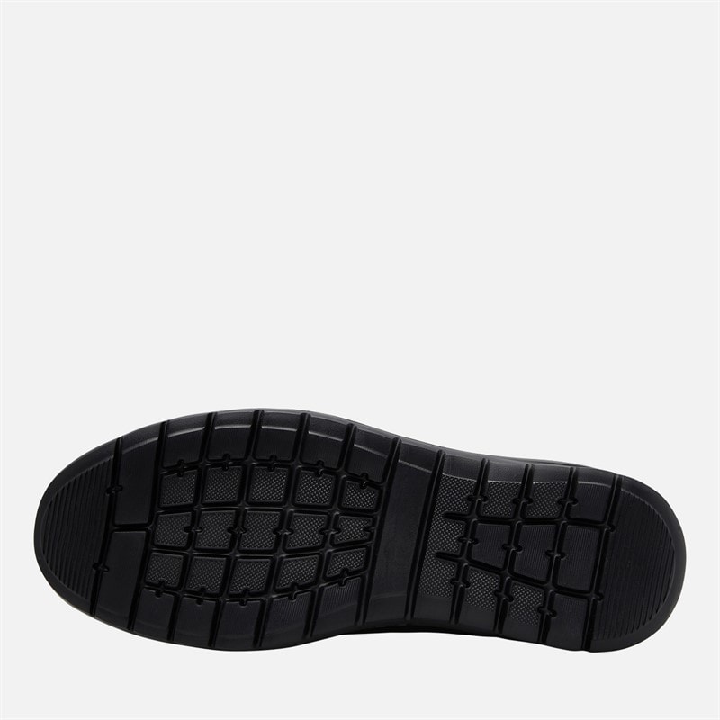 Hush Puppies Mens Titan Lace Shoes Black - Image 2