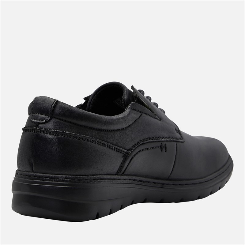 Hush Puppies Mens Titan Lace Shoes Black - Image 5